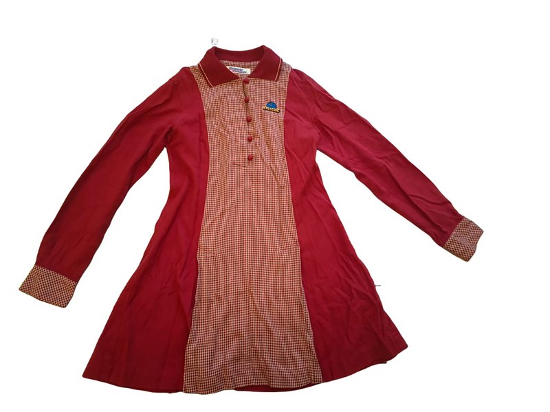 Hysteric Glamor Mid-century American Dress - One Piece Dresses - Cotton & Hemp Red