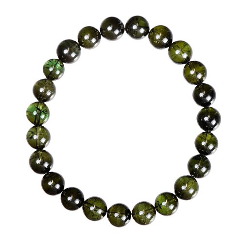 正佳珠寶 Gemsrich Jewelry 【正佳珠寶】綠碧璽 頂級冰淨綠碧璽 7-7.8mm 綠碧璽手珠