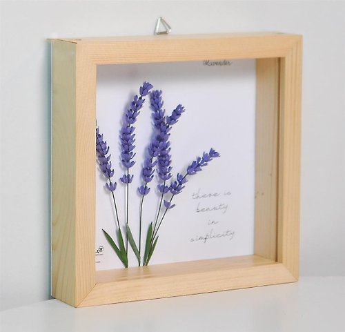 MayArts SIMPLICY – Lavender - Paper Flowers Art for Wall Decor, Home Decor