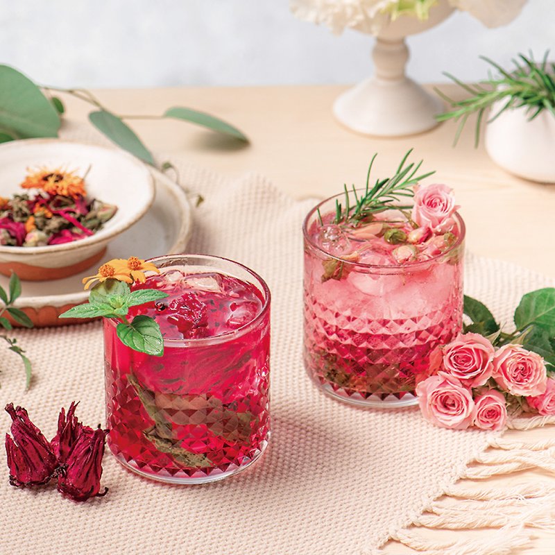 [Sweet and Sour Digestion] Hibiscus Tea 5pcs/10pcs Gift Box Caffeine-Free Herbal Tea Graduation Gift - ชา - พืช/ดอกไม้ สีแดง