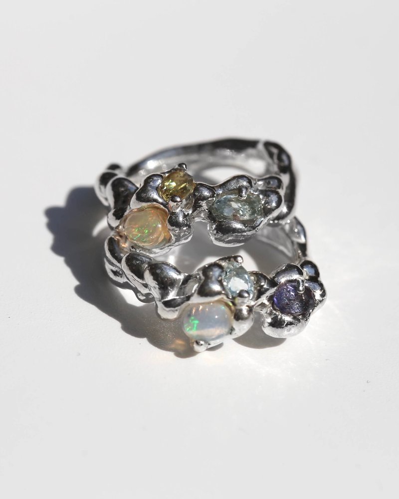 LAVA jewel ring 岩漿寶石 戒指 - 戒指 - 純銀 多色