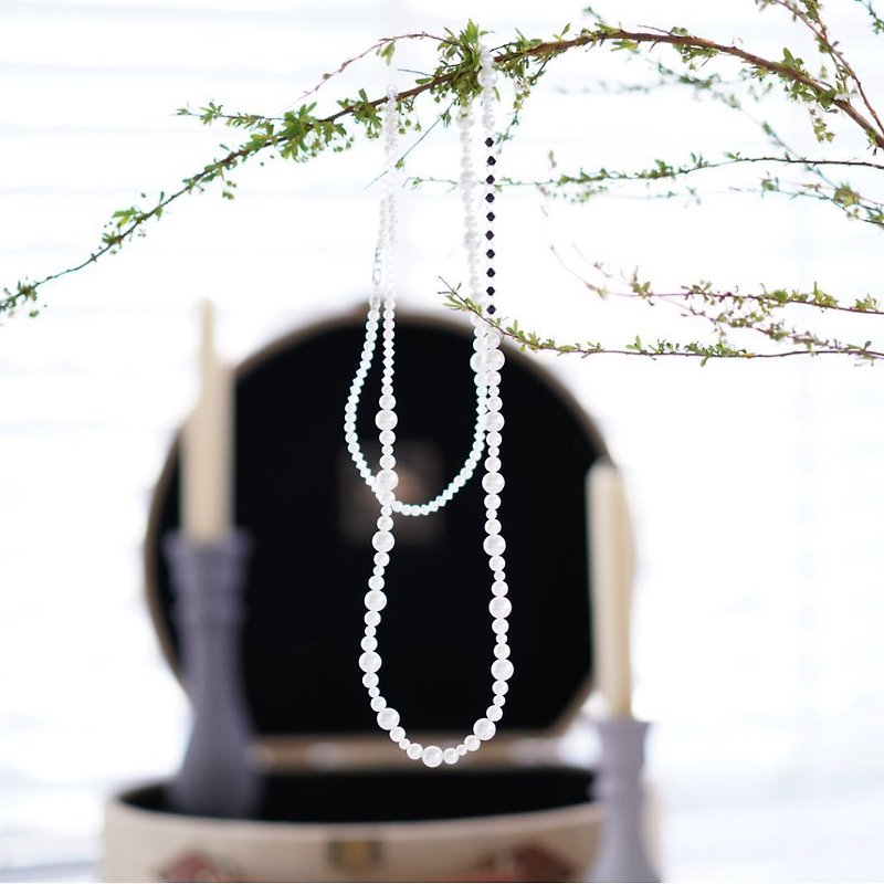 Voyage long necklace | Preciosa crystals x 925 silver