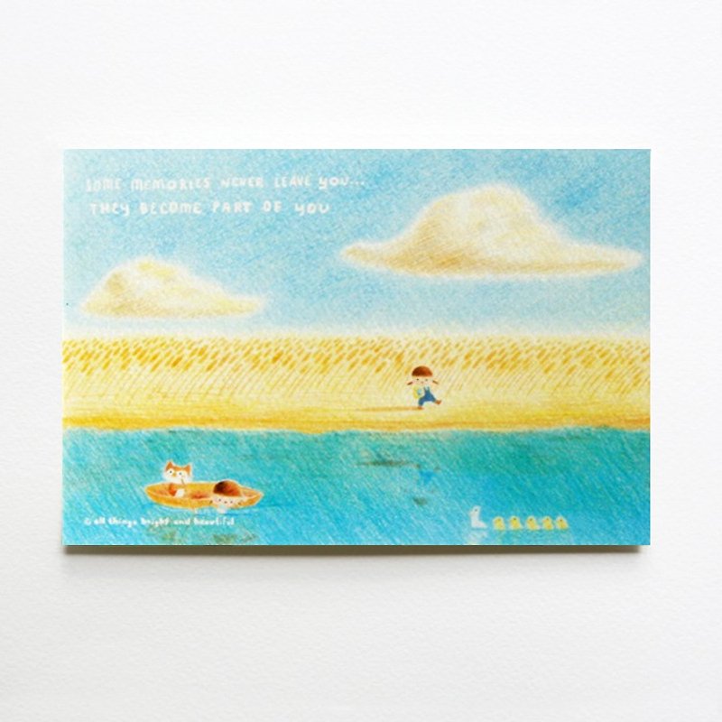 Memory Postcard - การ์ด/โปสการ์ด - กระดาษ หลากหลายสี