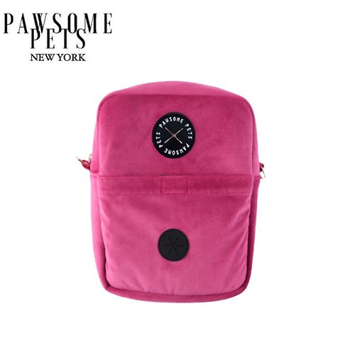 Pawsome Pets New York CROSSBODY TREAT BAG - ROSE PINK