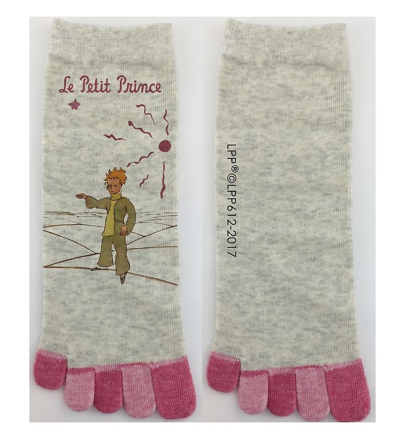 Little Prince Classic Edition License - Five Toe Socks (Ma Dash), AA02 - ถุงเท้า - ผ้าฝ้าย/ผ้าลินิน สีเขียว