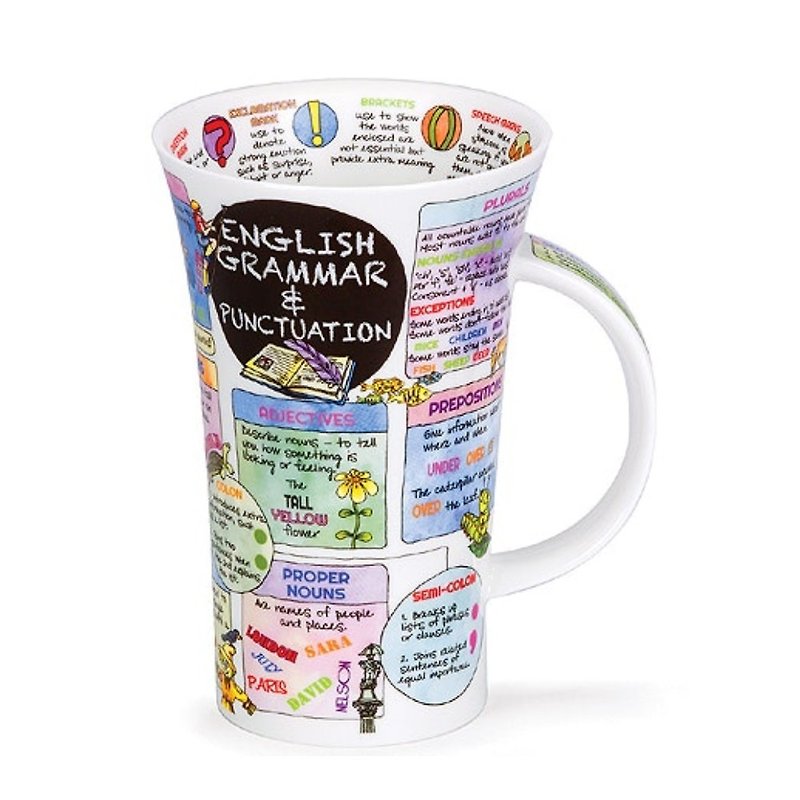 English grammar mug - Mugs - Porcelain 