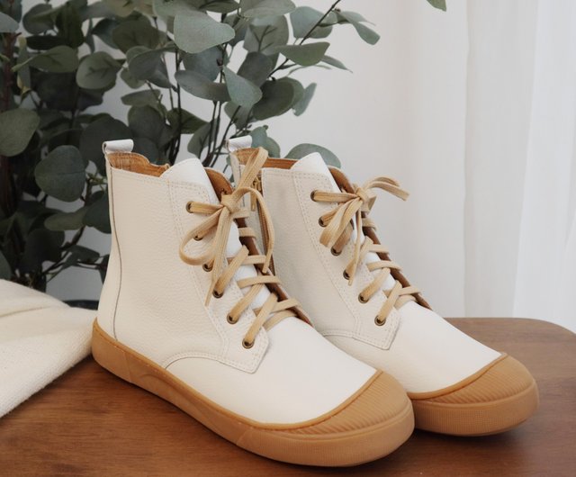 White hot sale rain booties