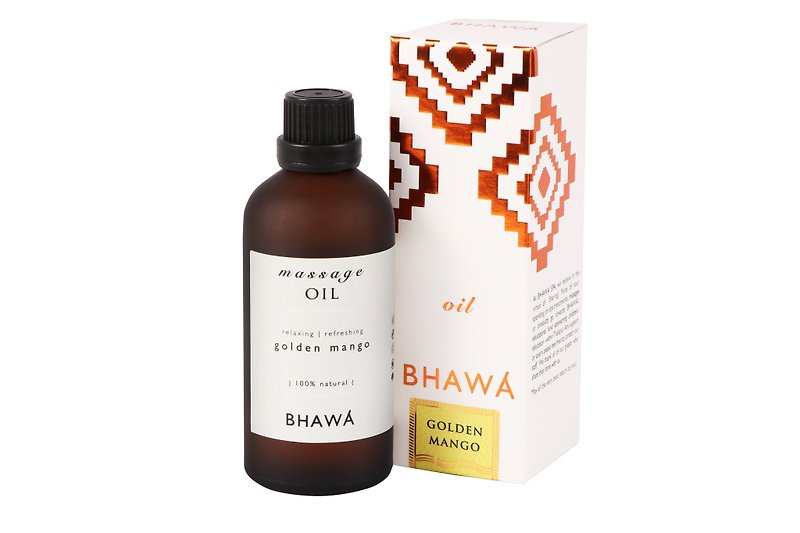 BHAWA SPA Massage Oil 100ml Mango - Skincare & Massage Oils - Essential Oils 