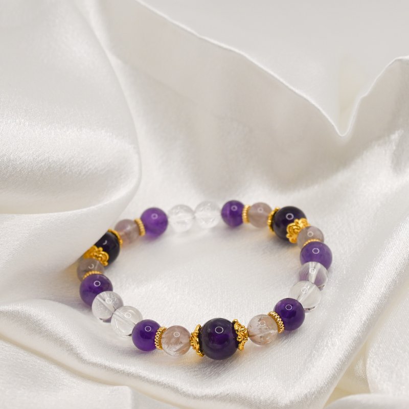靈澈紫詠・晶石手鍊 - 手鍊/手環 - 半寶石 