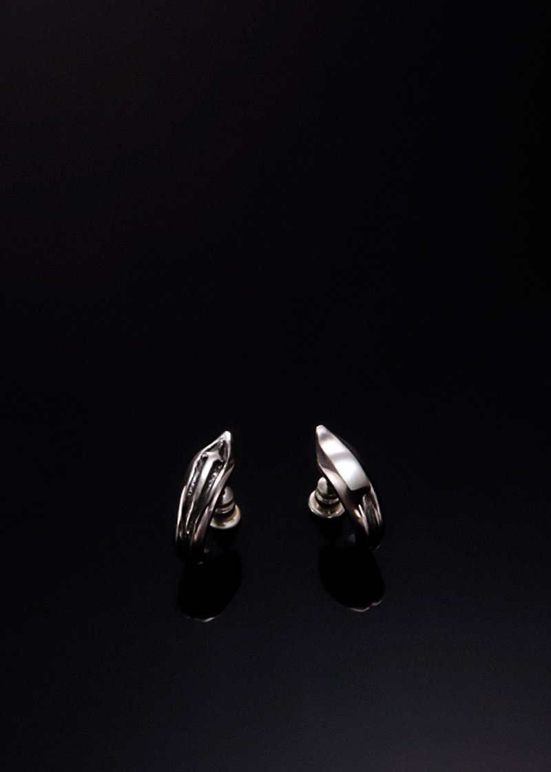 Faith Cross Earrings X Tough Plain Simple Earrings - 925 Stud Earrings - Earrings & Clip-ons - Sterling Silver Silver