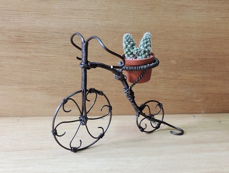 Botanical Garden ‧ Handmade Retro Bicycle [Limited Sale] - ตกแต่งต้นไม้ - โลหะ 