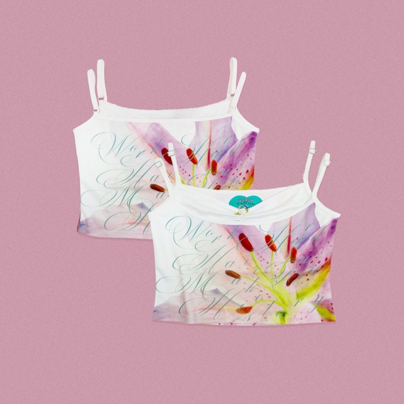 DADDY | Lily Bell Crop Top - Women's Tops - Other Materials 