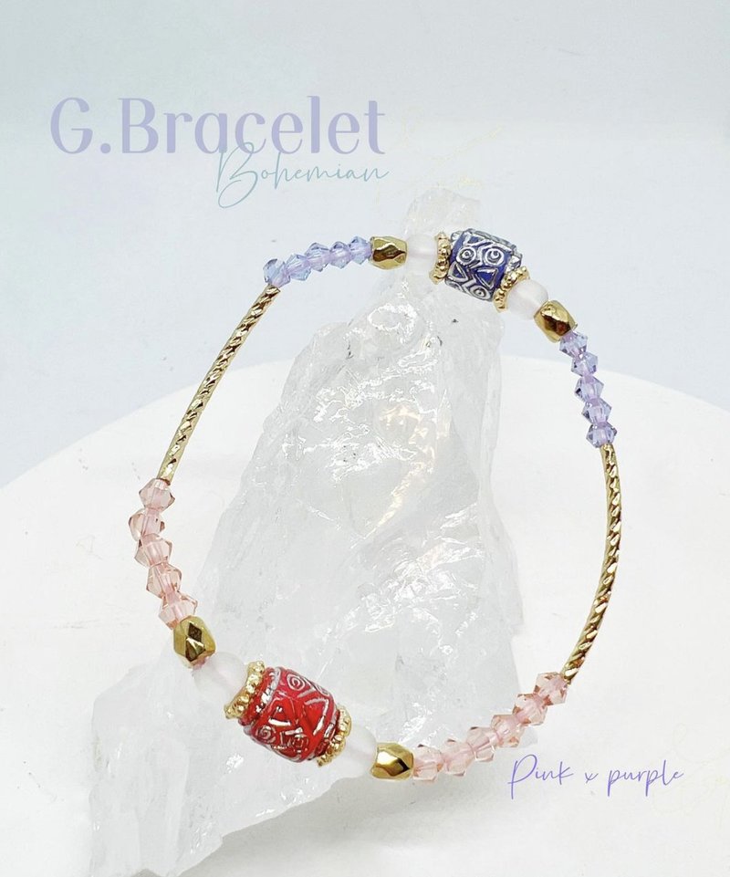 G. Bracelet - Bohemian Bracelet - สร้อยข้อมือ - วัสดุอื่นๆ หลากหลายสี