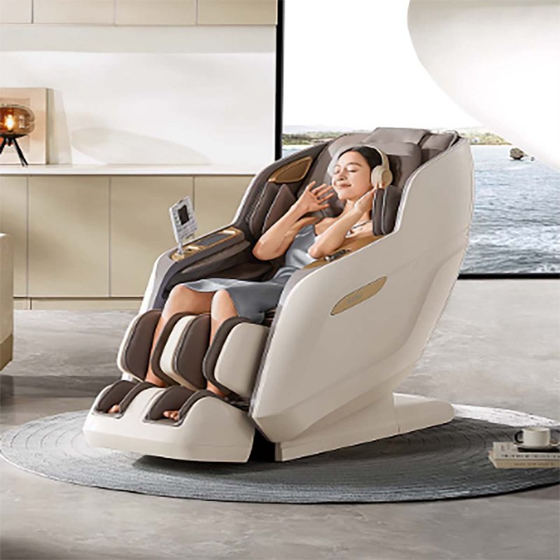 [Free Shipping] Space Capsule Fully Automatic Multifunctional Massage Sofa ROTAI/Rongtai A52Pro - แกดเจ็ต - วัสดุอื่นๆ สีนำ้ตาล