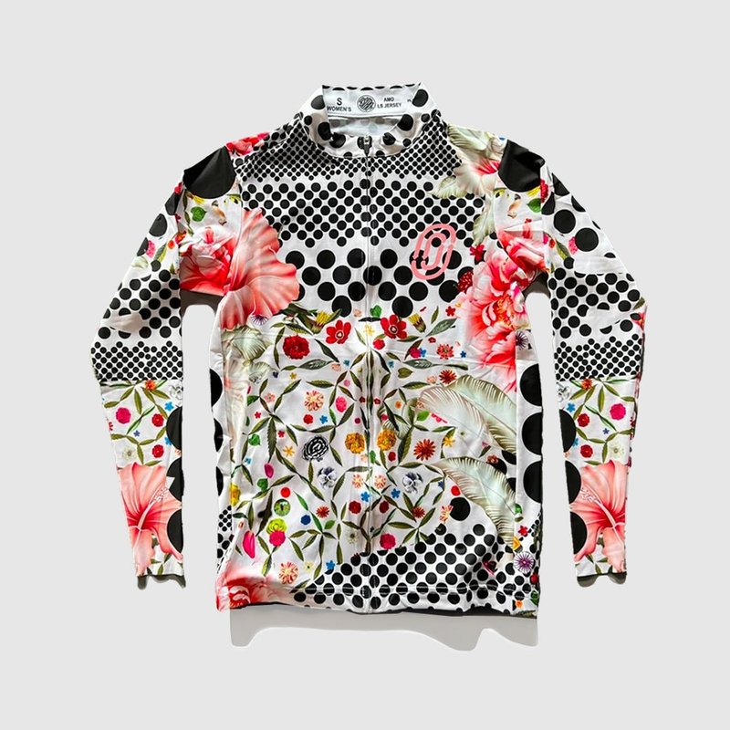 【Ostroy】OMLOOP WHITE LIGHTWEIGHT LS WOMEN'S JERSEY_Female - จักรยาน - เส้นใยสังเคราะห์ หลากหลายสี