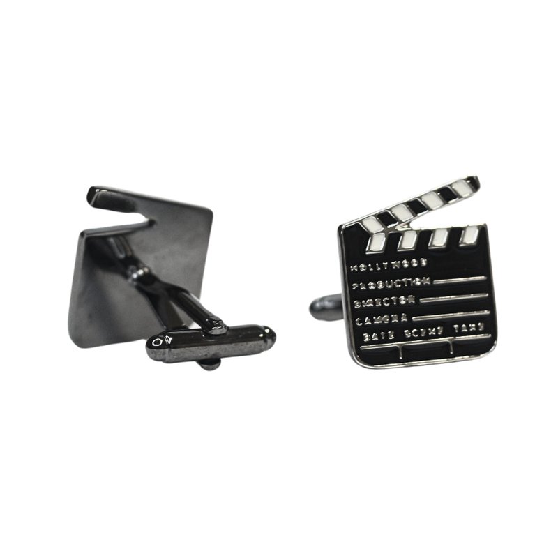 chapeaunoir director's edition cufflinks - Cuff Links - Other Metals Black