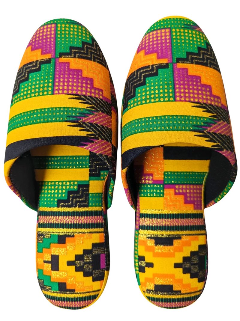 [BATIK] Slippers MD-246 / M (23.5-25cm) - รองเท้าแตะในบ้าน - ผ้าฝ้าย/ผ้าลินิน หลากหลายสี