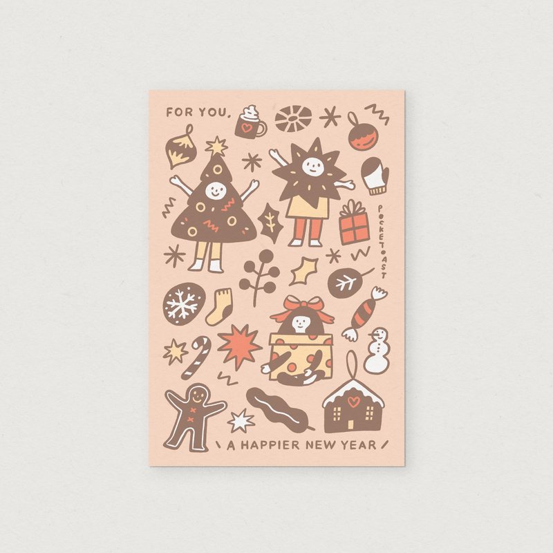 Little Folks (Art Print) - การ์ด/โปสการ์ด - กระดาษ สึชมพู