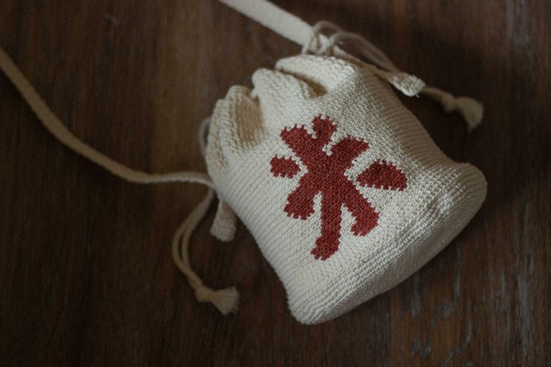 Holiday Picknit │ A Rice Bag - Messenger Bags & Sling Bags - Cotton & Hemp 