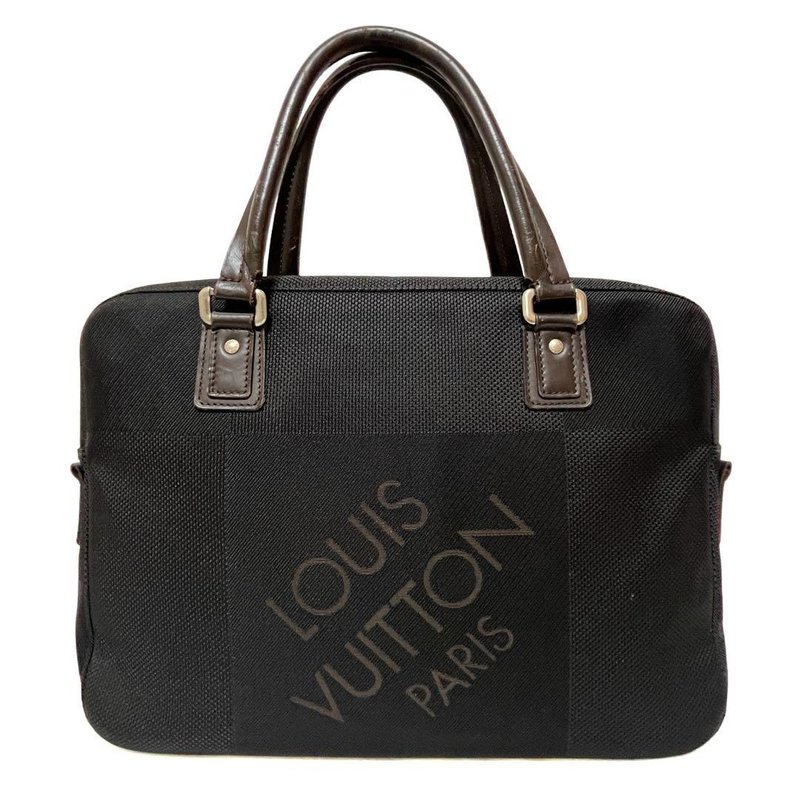 本物 Louis Vuitton ルイヴィトン ダミエジェアン ヤック M93082 ブリーフケース ブラック 中古 - 公事包 - 其他材質 黑色