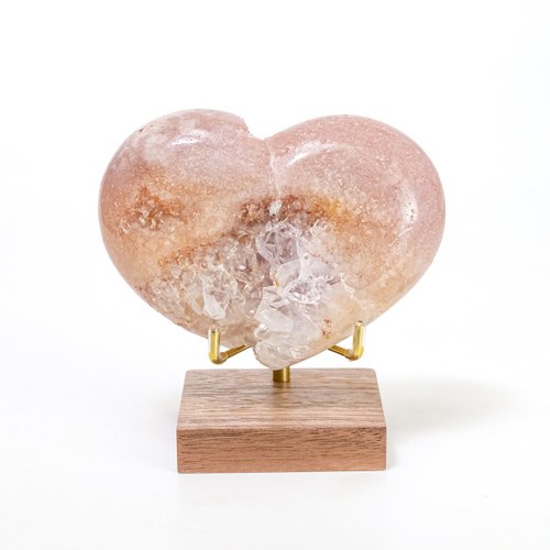 石之王 King Stones - 水晶天然石飾品、原礦 莫蘭迪瑪瑙愛心 750495