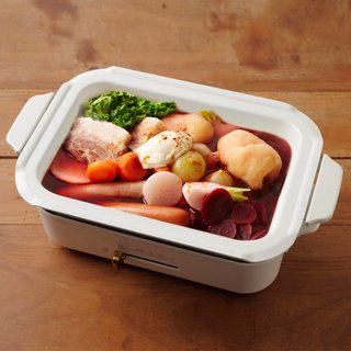 【鍋の楽しみ】日本製 BRUNO 深型鍋（クラシックモデル 提携電気グリドル専用）