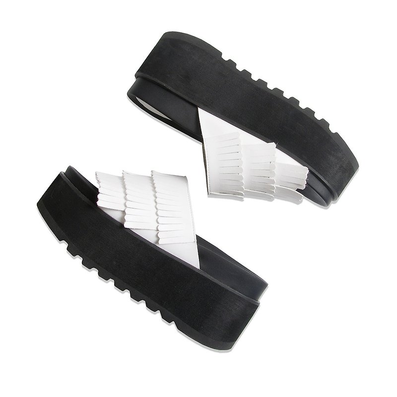 Fringed high shoes slippers shoes shoes - imakokoni - รองเท้าลำลองผู้หญิง - หนังแท้ ขาว