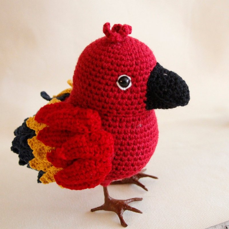 毛線娃娃年度清倉特價  小鳥兒篇 - 公仔/玩偶 - 羊毛 多色