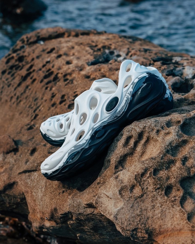 MERRELL HYDRO NEXT GEN MOC Water & Land Versatile River Trekking Clogs - Women's - White Multi-Color - รองเท้าวิ่งผู้หญิง - วัสดุอื่นๆ 