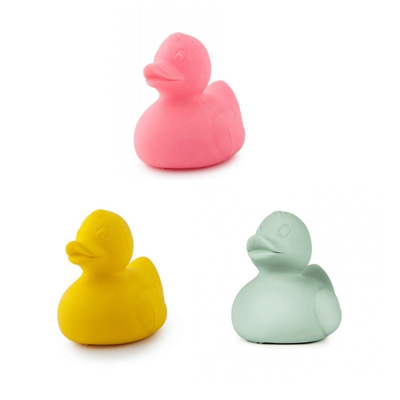 [Value 3 into the group] Spain Oli & Carol Classic Mini Duck - Pink / Yellow / Pink Green 3 into the group - ของเล่นเด็ก - ยาง 