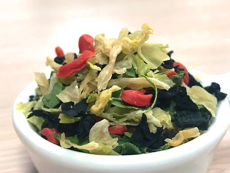【Mouth-friendly food】Instant brewed and dried mixed vegetables - Other - Fresh Ingredients White