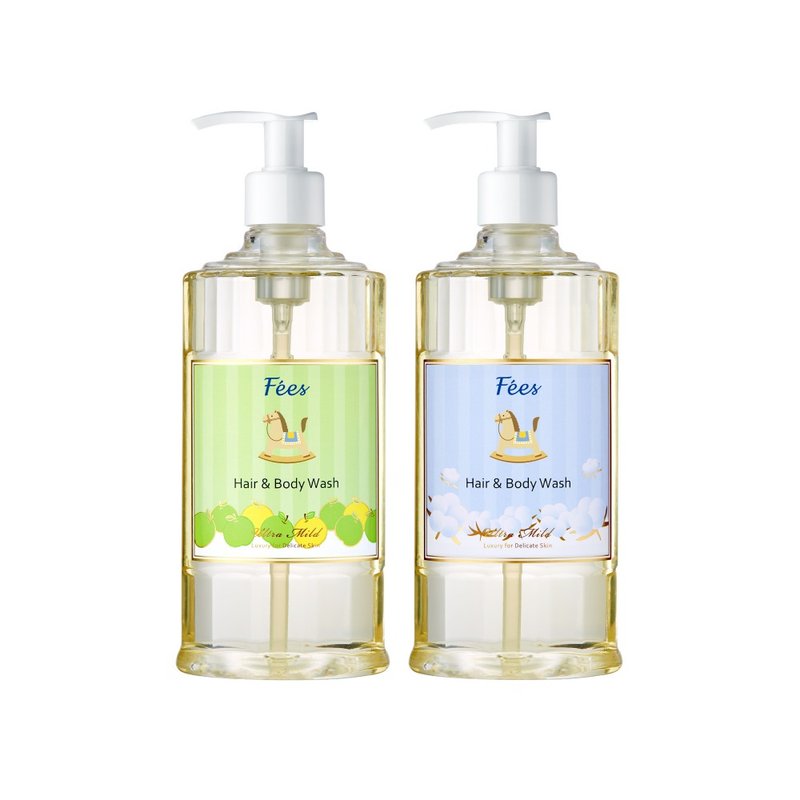 【Fees 法緻】嬰兒柔護洗髮沐浴精300ml - 沐浴乳/沐浴用品 - 其他材質 透明