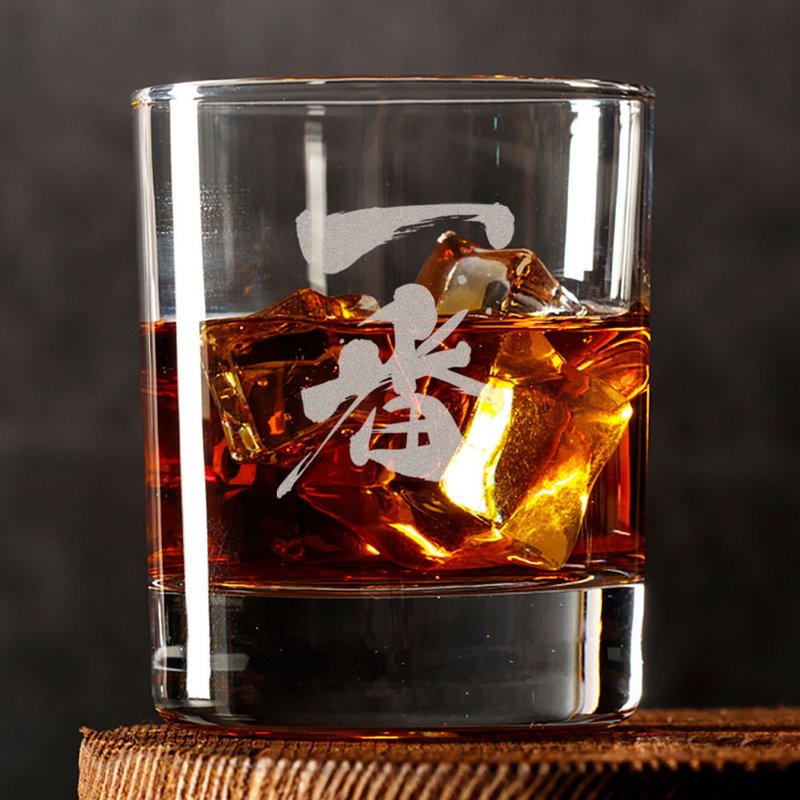 生日禮物|一番日本書法威士忌對杯 |  Japanese calligraphy - 酒杯/酒器 - 玻璃 