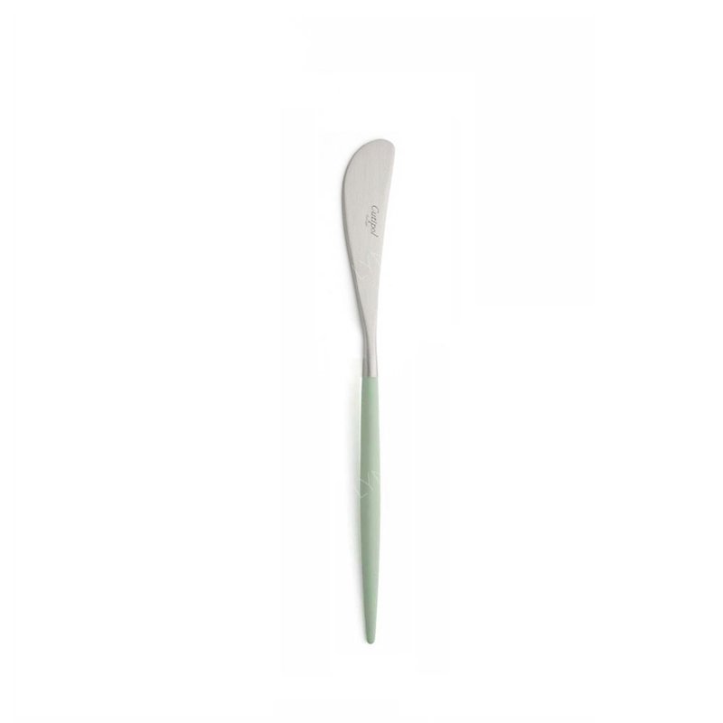 葡萄牙Cutipol GOA系列青玉柄17cm奶油刀 - 刀叉/湯匙/餐具組 - 不鏽鋼 綠色