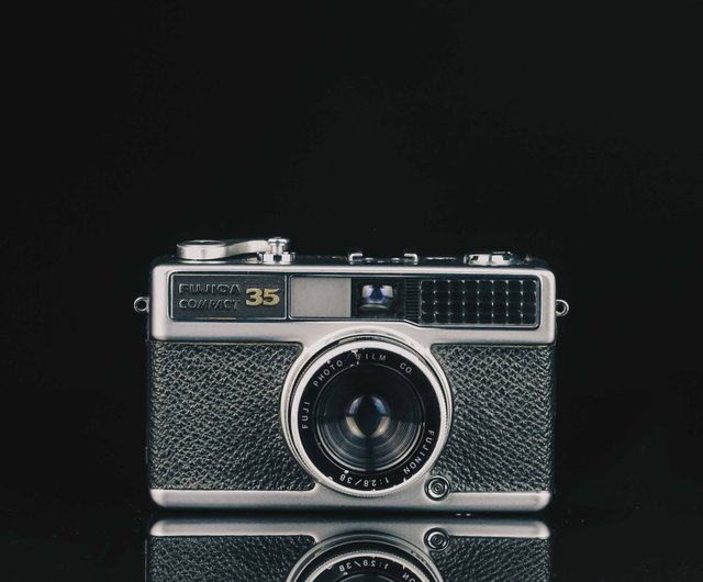 FUJICA COMPACT 35 #5804 #135底片相機- 設計館瑞克先生-底片相機專賣