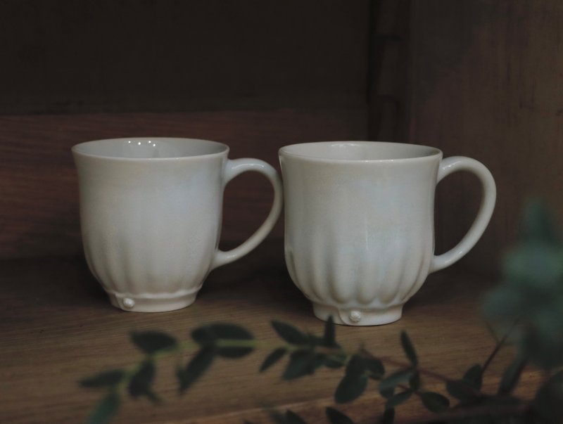 •  La Mache • 馬克杯 - 咖啡杯/馬克杯 - 陶 白色