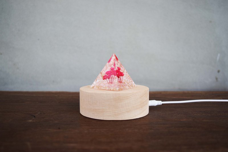 Mengtianya Little Star Flower Ice Brick (Triangle) - Items for Display - Resin White