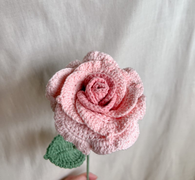 da.gou.gou Handmade woven Thai rose small/large - ช่อดอกไม้แห้ง - ผ้าฝ้าย/ผ้าลินิน 