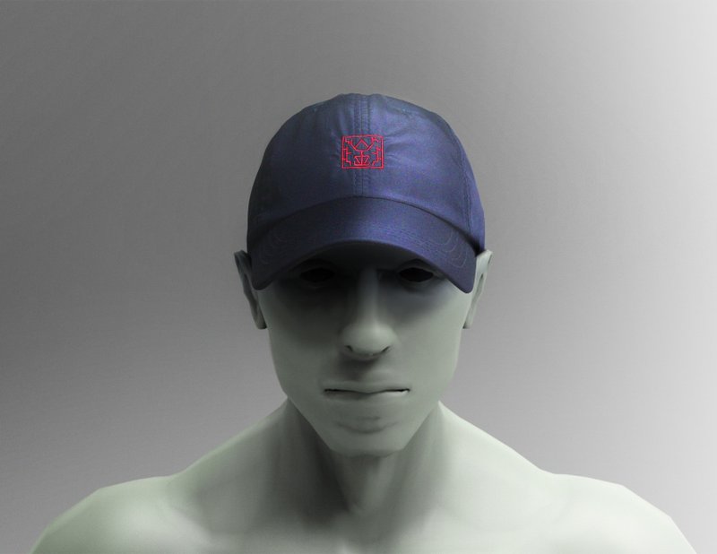 機能老帽FUNCTIONAL HAT - 帽 - 聚酯纖維 藍色