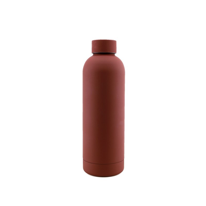 冷熱保溫瓶 隨行杯-Crimson 緋紅 (500ml) - 保溫瓶/保溫杯 - 其他材質 