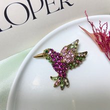極美品　Swarovski ハチドリブローチ フラワーブローチ イヤリング計３点 極美品 Swarovski ハチドリブローチ フラワーブローチ