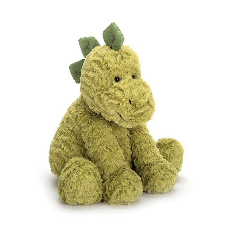 Jellycat Fuddlewuddle Dino - ตุ๊กตา - เส้นใยสังเคราะห์ สีเขียว