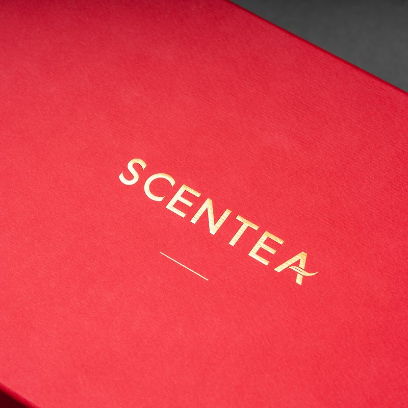 Xuan Ting SCENTEA | Strictly Selected Loose Tea Gift Box-Strictly Selected Mountain Oolong / Strictly Selected Sun Moon Lake Red Jade - Tea - Paper Red