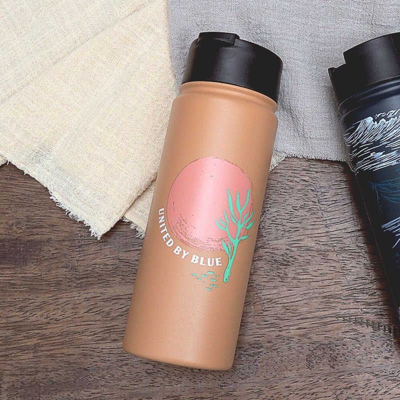 United by Blue 707-281 Travel Bottle Stainless Steel Thermos 18oz / Orange - กระบอกน้ำร้อน - สแตนเลส สีส้ม