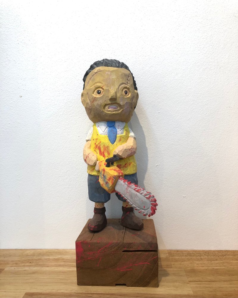 德州電鋸殺人狂 - 擺飾/家飾品 - 木頭 