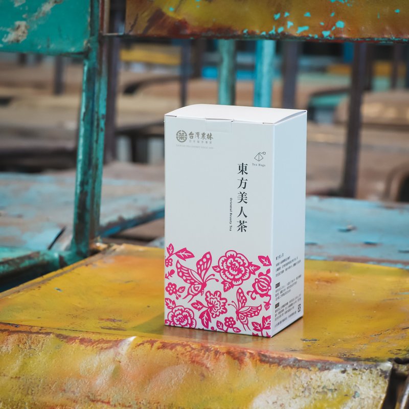 台茶風華 東方美人茶 (天然製材茶包2.5gx20入/盒) 台灣農林 - 茶葉/茶包/水果茶 - 紙 粉紅色