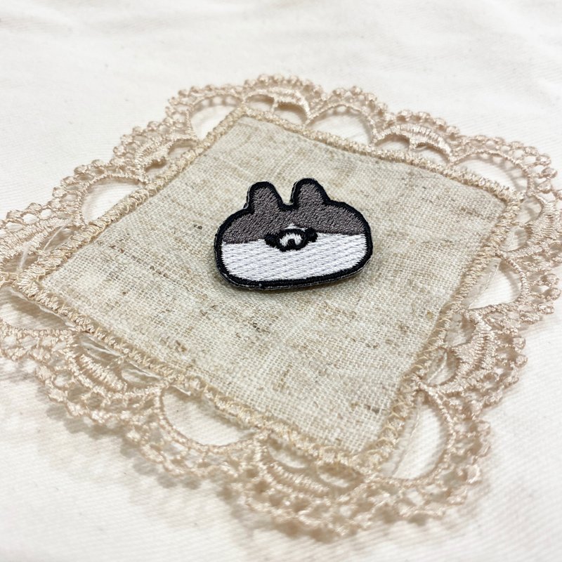 Embroidery pin-Benz Cat - เข็มกลัด/พิน - งานปัก สีดำ