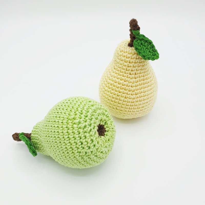 The Perfect PEAR | Amigurumi Fruit Crochet Pattern PDF - 手工藝教學/工具書 - 其他材質 