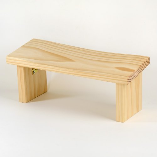 芬多森林 松木禪修椅|日式和室風格的輔佐跪姿實木椅
