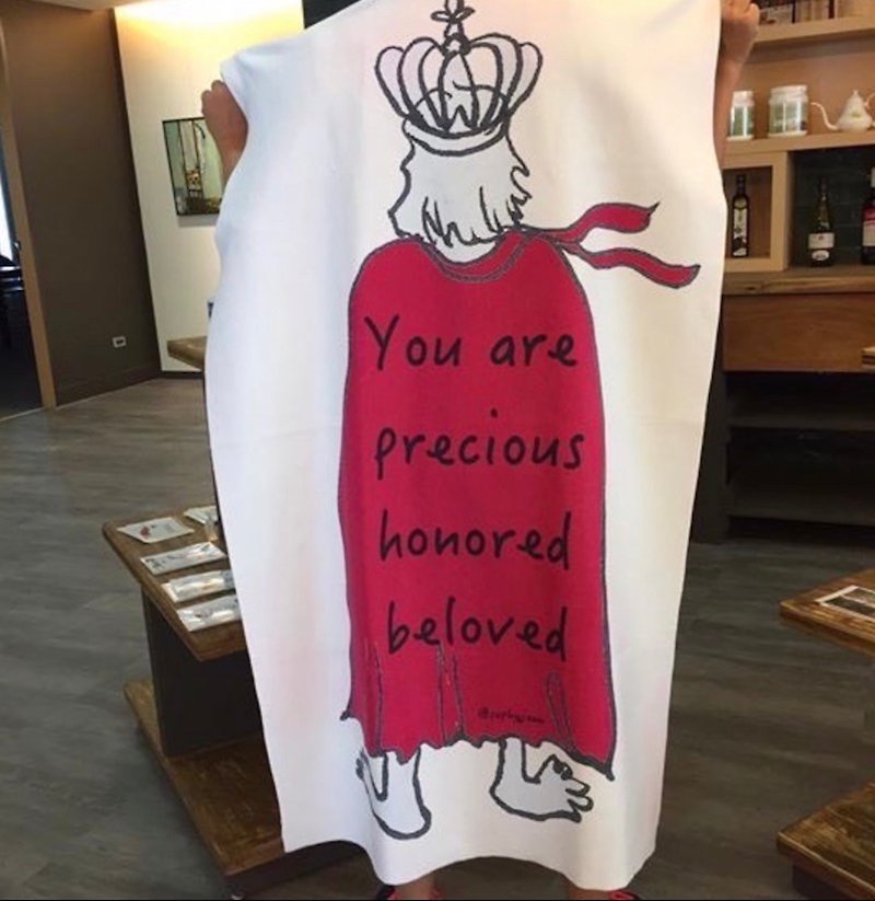 You are Precious Fashion Large Bath Towel - Towels - Polyester 